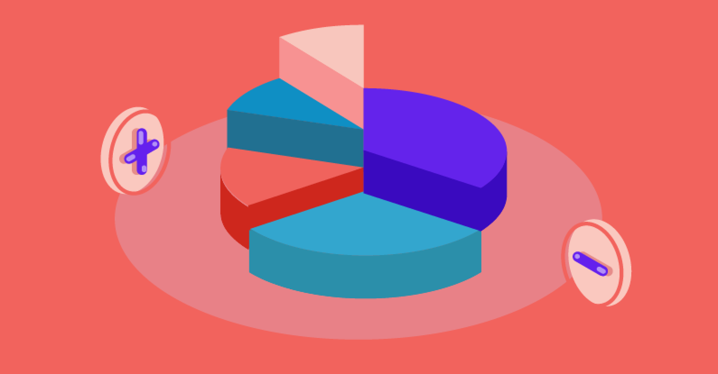 graphic of colorful pie chart