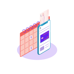 scheduling automated payments through a mobile app